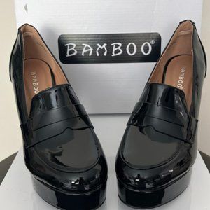 Bamboo Size 6 Black Patent